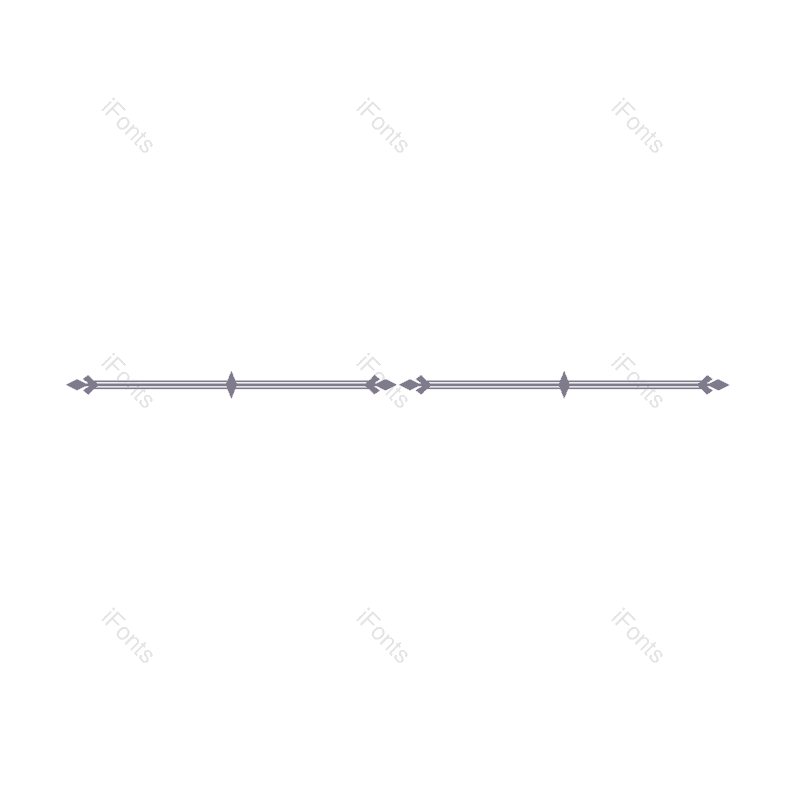 欧式图片,简约元素,紫色PNG,分隔线免抠素材